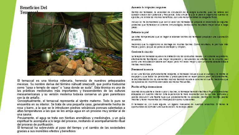 Temazcal | PDF