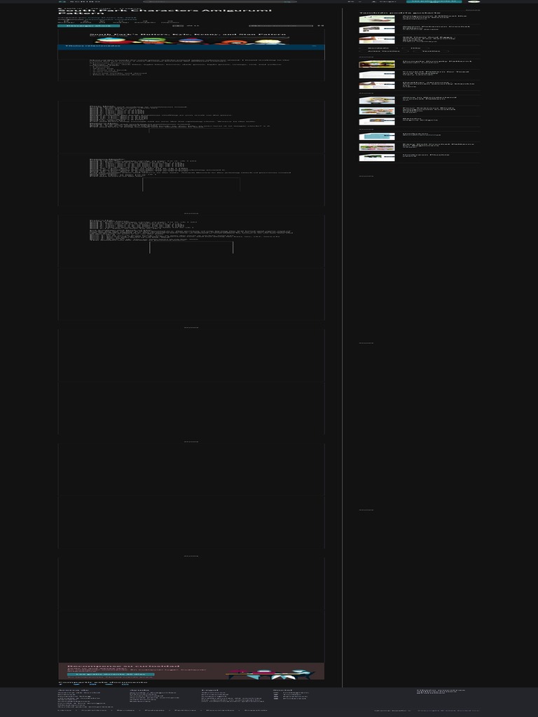 South Park Characters Amigurumi Pattern PDF Embroidery Yarn PDF