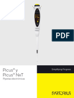 Picus y Picus NXT Pipetas Electrónicas