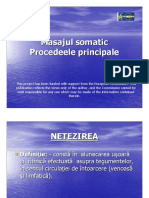 Masajul Somatic Procedee Principale, Secundare, Indicatii Contraindicatii Masajul Pe Regiuni