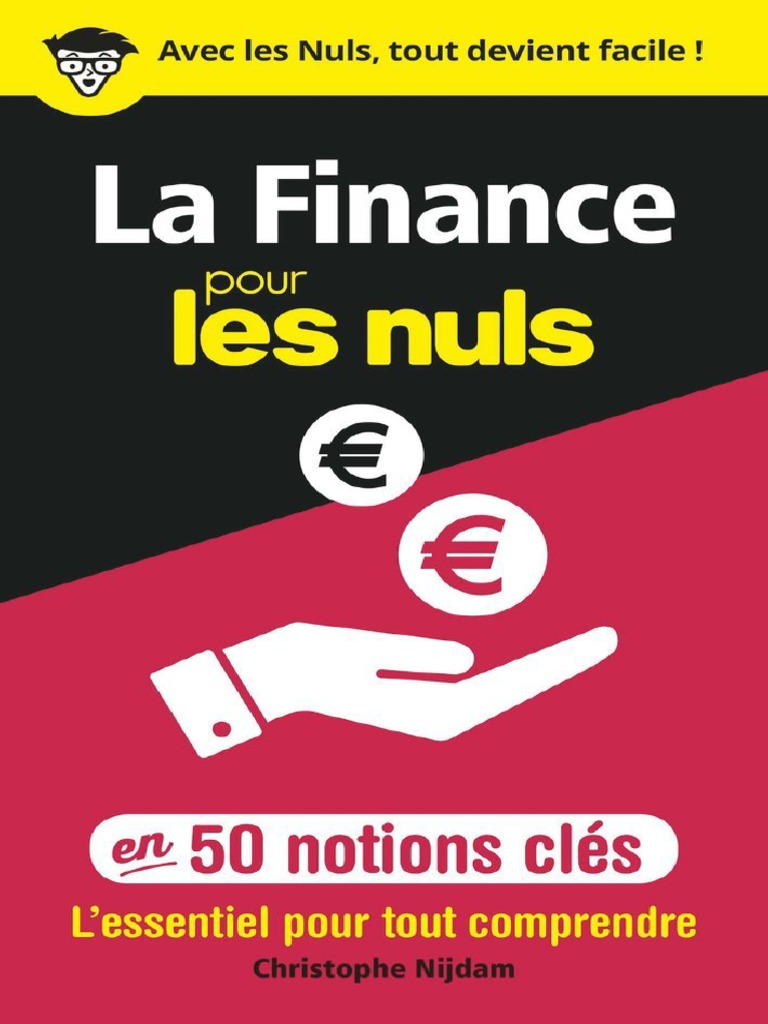 NIJDAM, Christophe - La Finance Pour Les Nuls en 50 Notions Clés (2019,  Edi8) - Libgen - Li | PDF | Capitaux propres | Action (Finance)