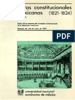 Actas Constitucionales Mexicanas (1821-1824) Tomo IX - Barragan