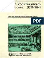 Actas Constitucionales Mexicanas (1821-1824) Tomo - Barragan