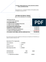 Adiciones y Deducciones Tributarios en La Declaración Jurada Anual