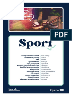 Infographie Partage Ton Francais Sport