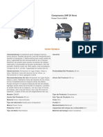 Ficha Tecnica Compresora 2hp