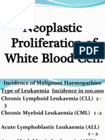 Neoplastic Proliferation of White Blood Cell