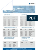 Training Calendar q4