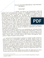 Conflicto Mtrimonial en Analisis Individual y en Analisis de Pareja