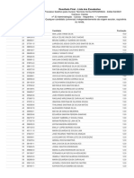 Caxias Resultado Final Lista Dos Excedentes-160-190