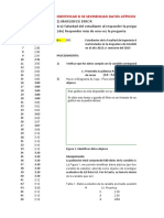 Estadística Descriptiva Datos Agrupados Grupo B - Variable Promedio Ponderado