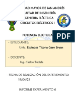 Potencia Electrica