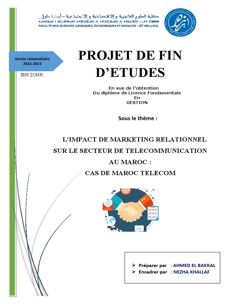 Impact du Marketing Relationnel au Maroc | PDF | Commercialisation ...