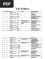 Life-Fellows List