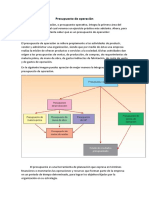 Presupuesto de Operación