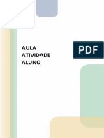 Aula Atividade Aluno