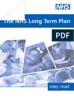 NHS Long Term Plan - Easy Read