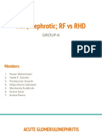 Agn Nephrotic RF Vs RHD Group 6