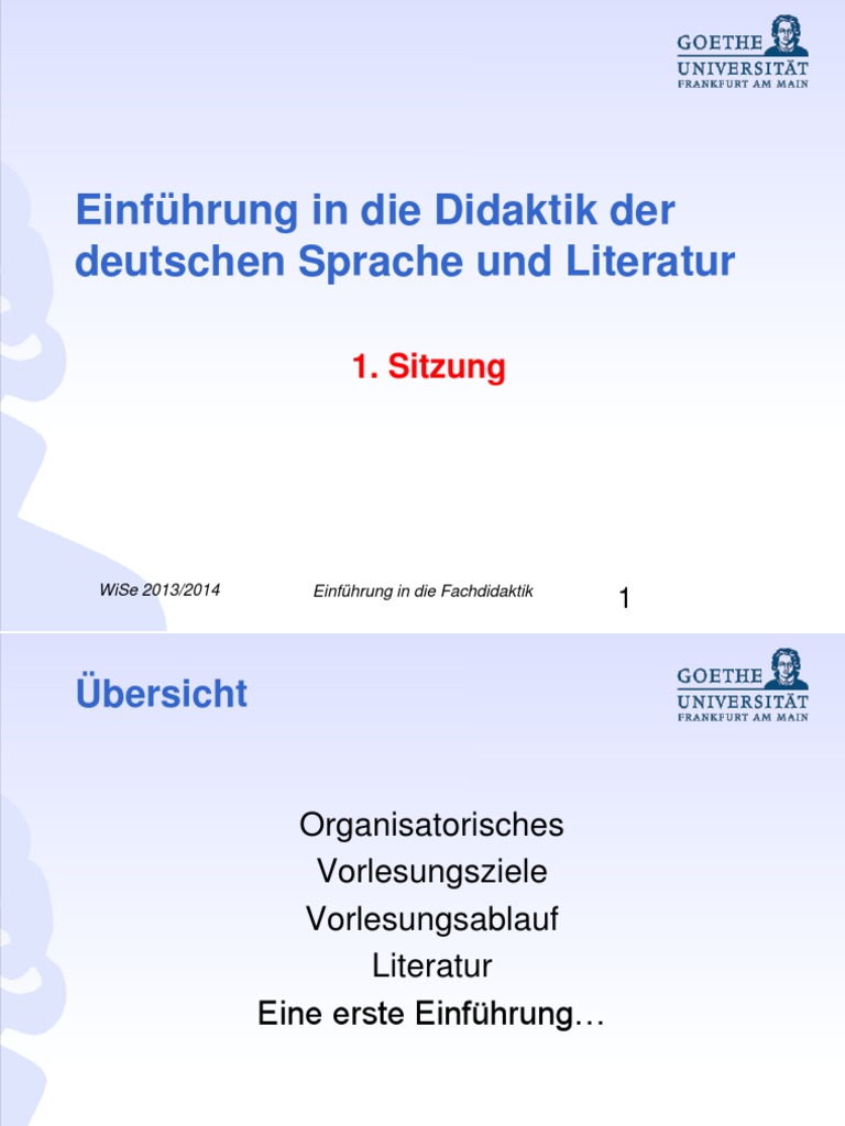 8-VL-Einfuehrung-Sprachdidaktik WiSe13 14 RS | PDF