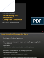 Modularizing Flex Cairngorm and Modules