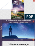 Lição 05 - 2° Trimestre 2023 - A Necessidade Da Reconexão Entre o Ser Humano e Seu Criador