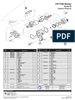 Model Impact Wrench: CP7748 Series E