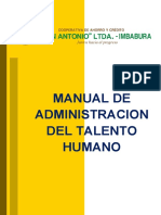 Manual de Politicas de Recursos Humanos Vigente Abril 2022