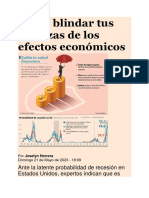 Cómo Blindar Tus Finanzas de Los Efectos Económicos