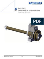 Binks E415 Swiveling Gun For Robotic Applications: Spare Parts List