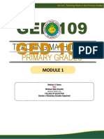 Ged109 Module 1