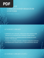 Types of Libraries