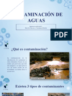 Clase 3. - Contaminación de Aguas