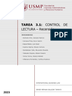 IBL TAREA 3.1 - Control de Lectura