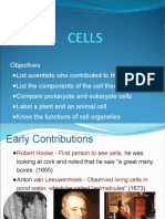 Cells and The Cell Theory