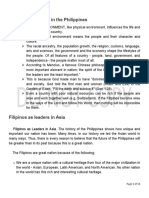 Chapter 3 Social Environment of The Philippines