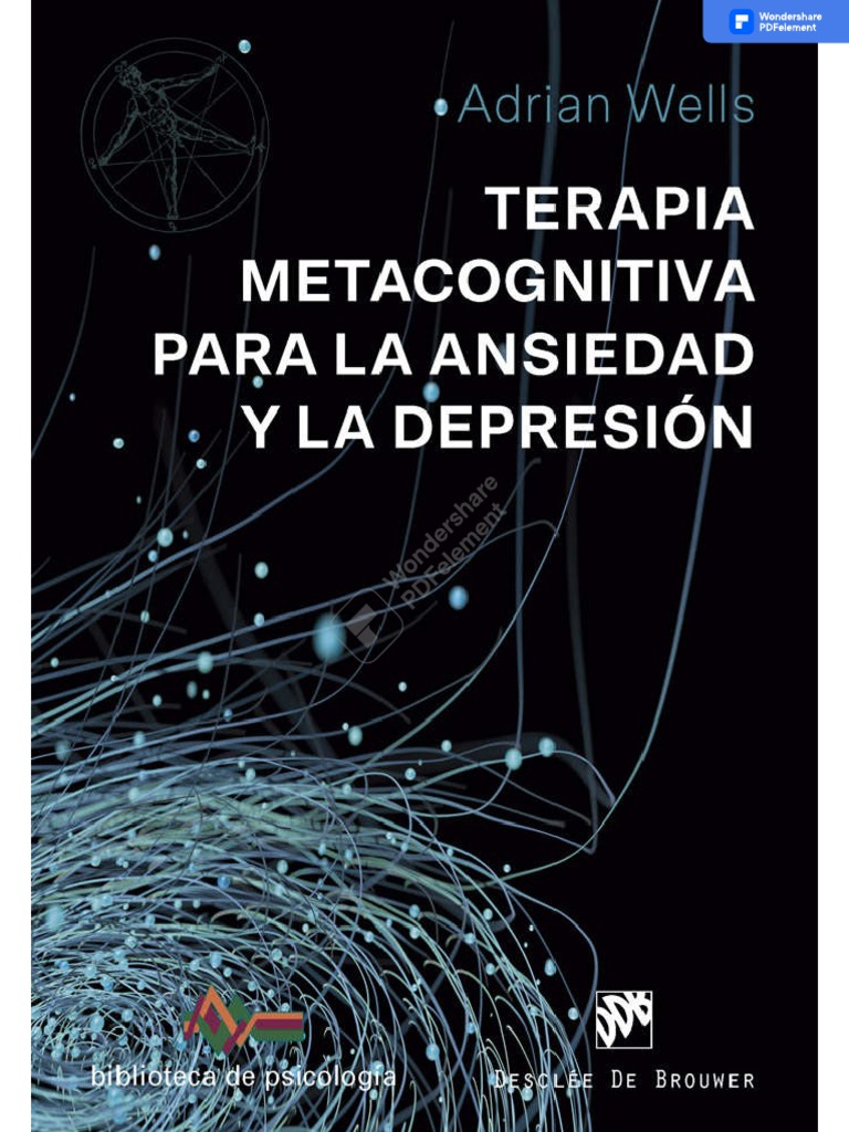 Terapia Metacognitiva para Ansiedad y Depresión | PDF