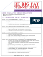 Notebook Series: Next Generation Science Standards Csta Computer Science Standards Level 2