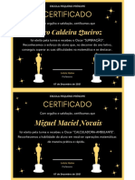 Certificado: Pedro Caldeira Queiroz