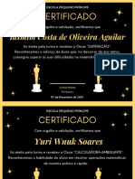 Certificado: Iasmim Costa de Oliveira Aguilar