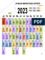 Periodic Table Contest Calendar 2023
