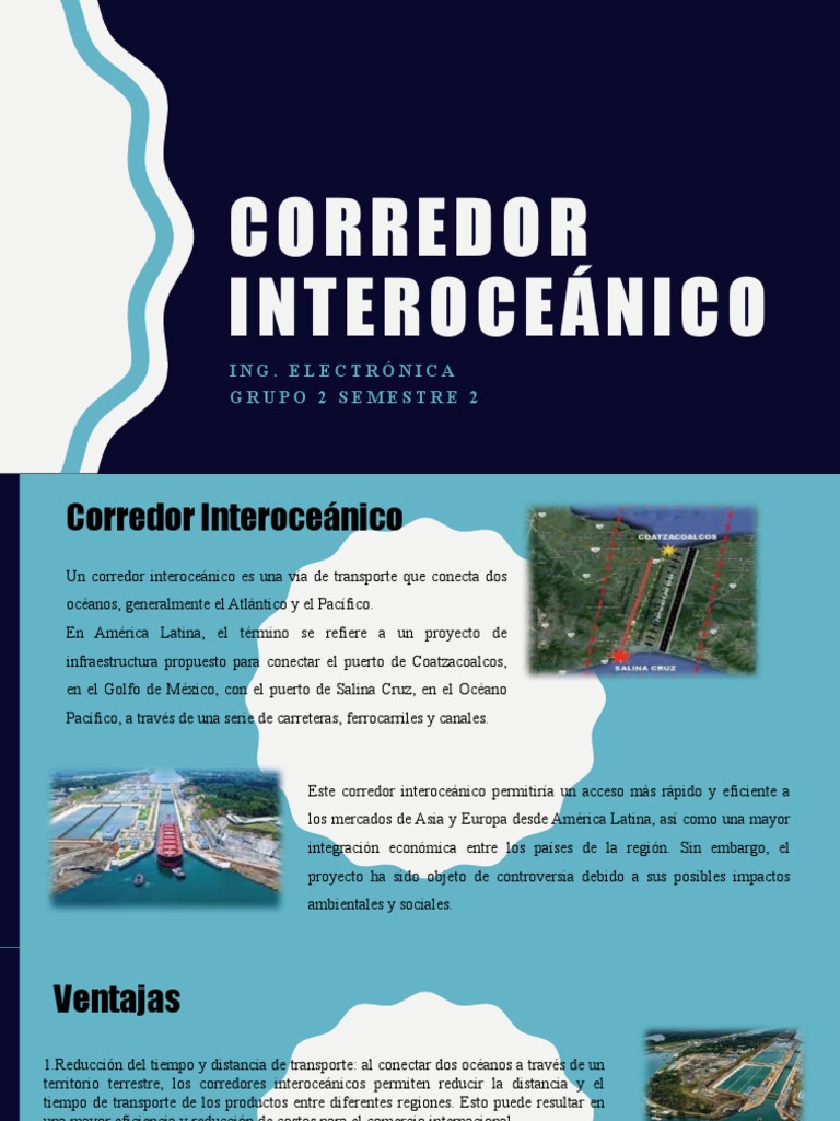 Corredor Interoceánico | PDF | Transporte | Comercio