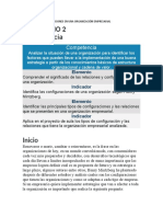 Relaciones y Configuraciones en Una Organización Empresarial