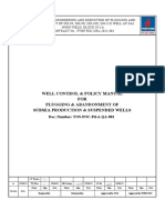 TOS-POC-P&A-QA-003_Rev.A Well Control Analysis