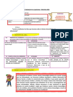 ACTIVIDAD N 01 QUECHUA 3° 4° Y5°