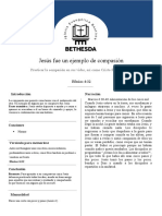 Clase 3 - Jesus Fue Un Ejemplo de Compasion (Niños de 4 A 6 Años)