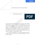 ASPECTOS GENERALES DEL PROCESO PSICODIAGNÓSTICO