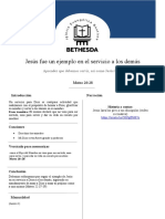 Clase 5 - Jesus Fue Un Ejemplo en El Servicio A Los Demas (Niños de 4 A 6 Años)