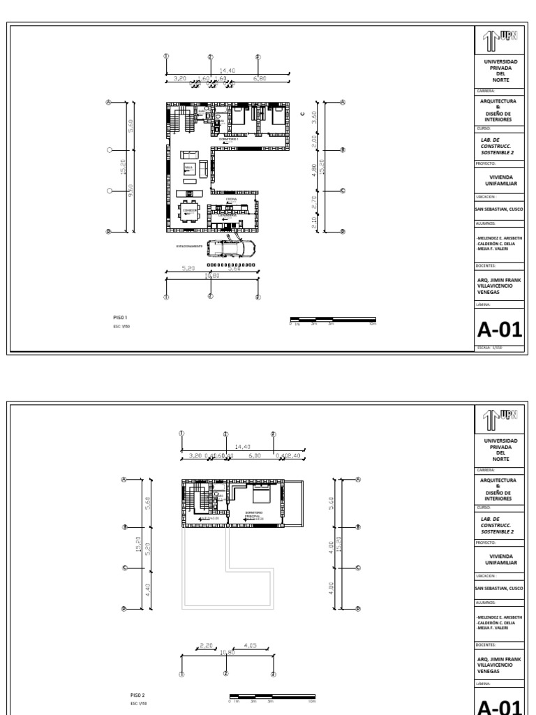 Casa de Adobe Planos PDF