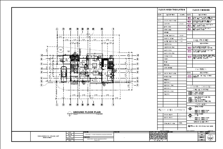 C D E F G H I A B: Ground Floor Plan | PDF