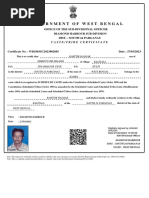 West Bengal Old Age Pension Form | PDF | Disability | Marriage